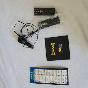 Free W any purchase! SiriusXM remote X 2 and Car Charger.